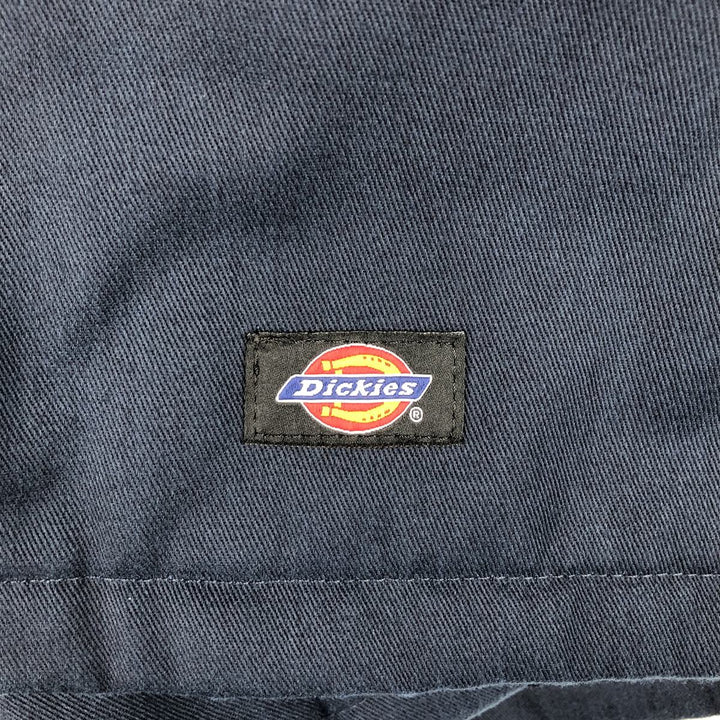 Dickies padded work jacket, men's size M polyester navy blue type Vintage Second Hand