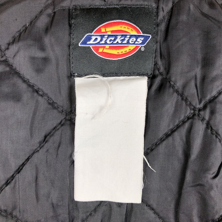 Dickies padded work jacket, men's size L unclear navy blue type Vintage Second Hand
