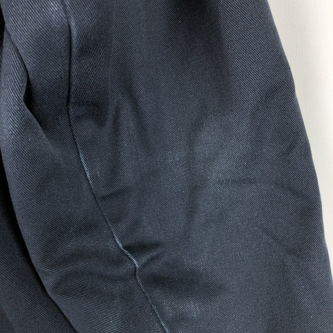 Dickies padded work jacket, men's size L unclear navy blue type Vintage Second Hand