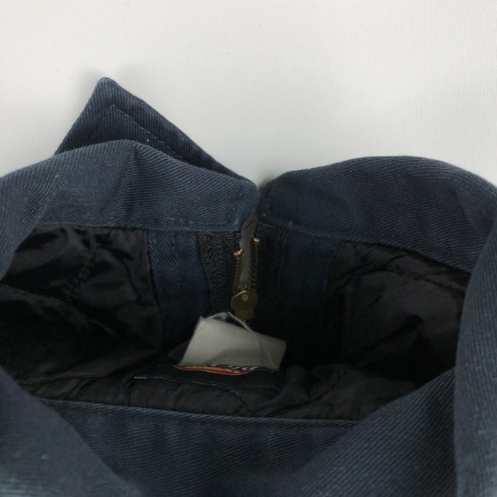 Dickies padded work jacket, men's size L unclear navy blue type Vintage Second Hand