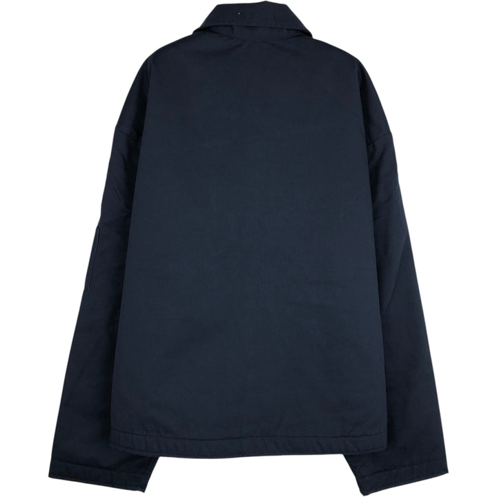 Dickies Eisenhower Jacket, padded work jacket, men's size XL polyester navy blue type Vintage Second Hand