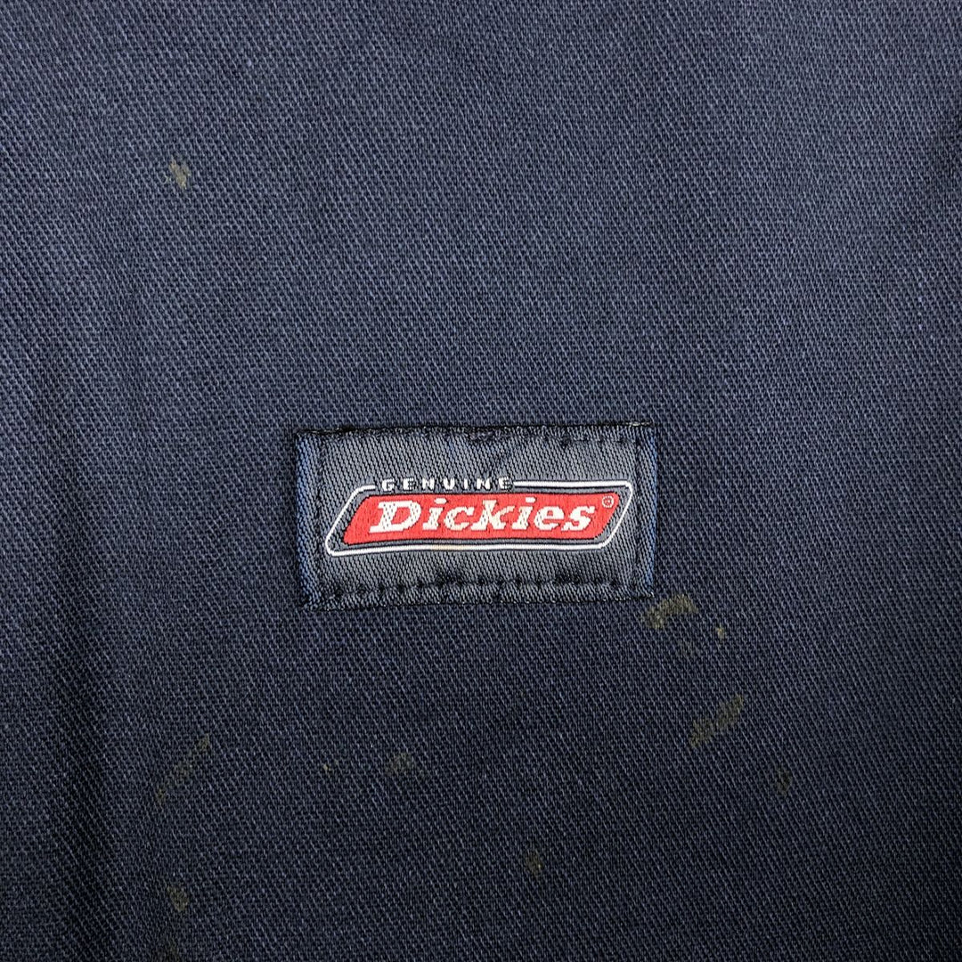 Dickies Eisenhower Jacket, padded work jacket, men's size XL polyester navy blue type Vintage Second Hand