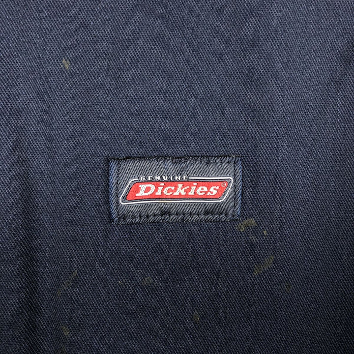 Dickies Eisenhower Jacket, padded work jacket, men's size XL polyester navy blue type Vintage Second Hand