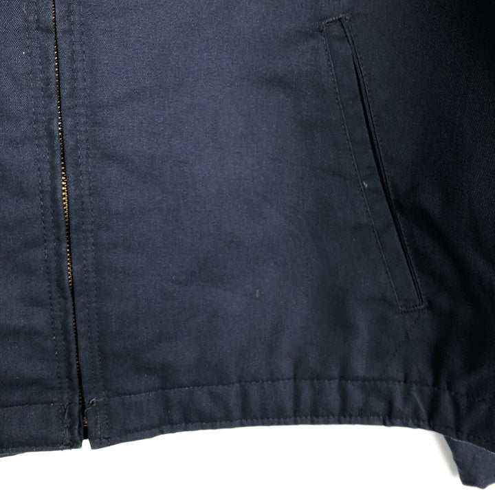 Dickies Eisenhower Jacket, padded work jacket, men's size XL polyester navy blue type Vintage Second Hand