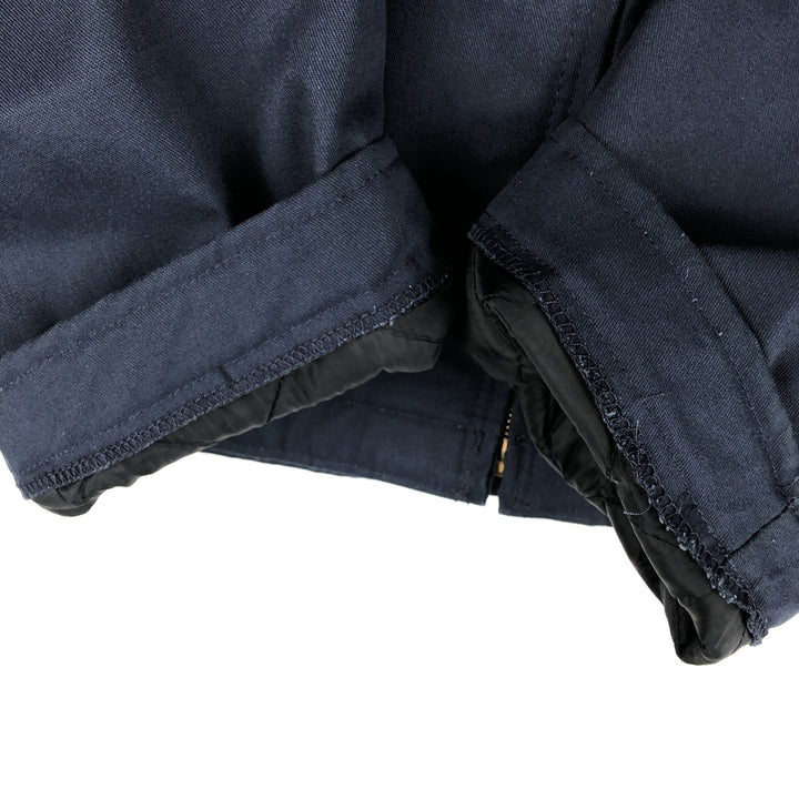Dickies Eisenhower Jacket, padded work jacket, men's size XL polyester navy blue type Vintage Second Hand
