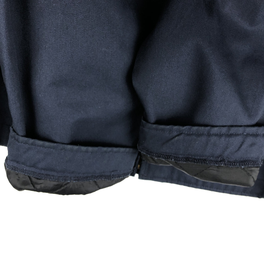 Dickies Eisenhower Jacket, padded work jacket, men's size XL polyester navy blue type Vintage Second Hand