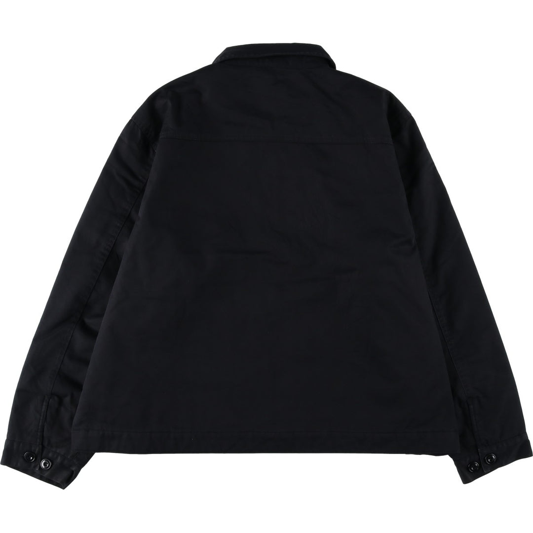 Dickies padded work jacket, men's size XXL polyester black type Vintage Second Hand