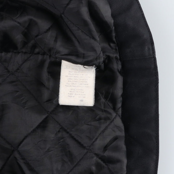 Dickies padded work jacket, men's size XXL polyester black type Vintage Second Hand