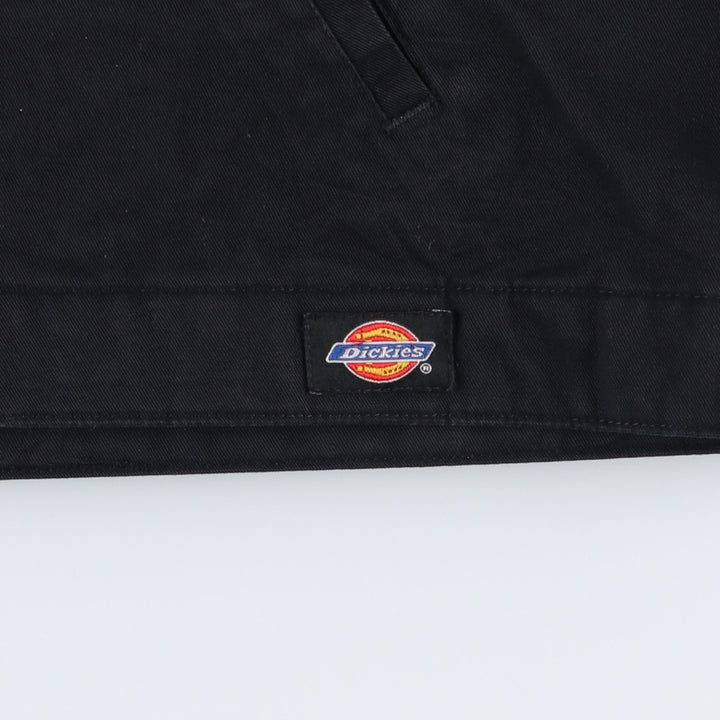 Dickies padded work jacket, men's size XXL polyester black type Vintage Second Hand