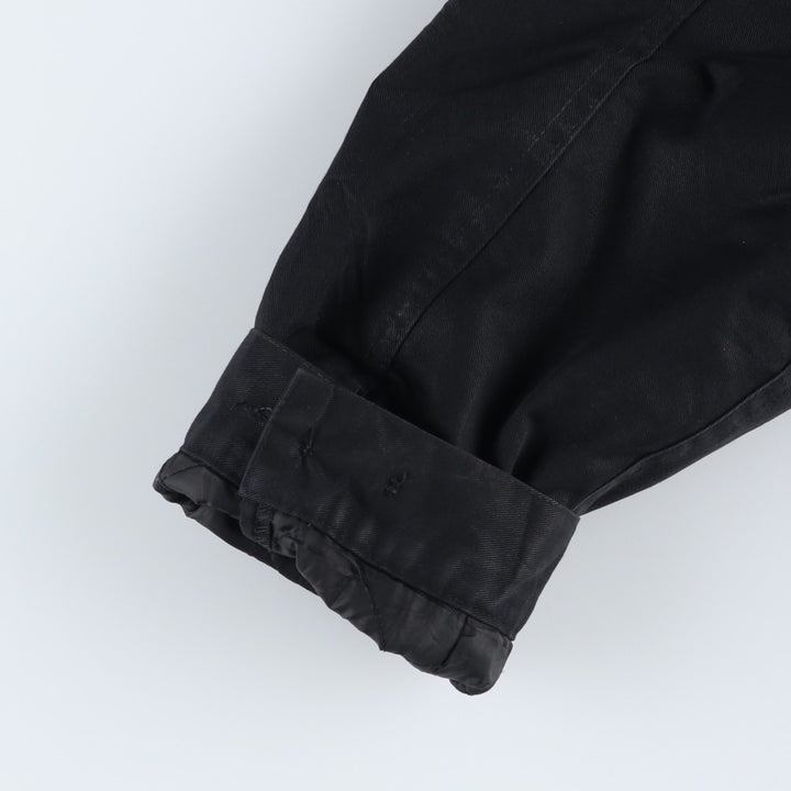Dickies padded work jacket, men's size XXL polyester black type Vintage Second Hand