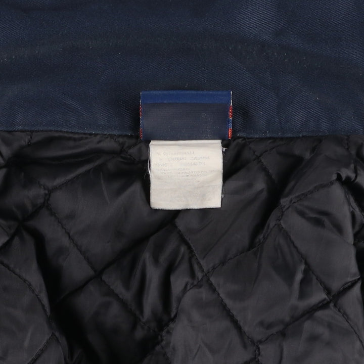 Dickies padded work jacket, men's size L unclear navy blue type Vintage Second Hand