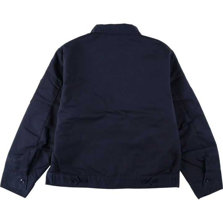 Dickies Padded Eisenhower Jacket Work Jacket Men's Size L polyester navy blue type Vintage Second Hand