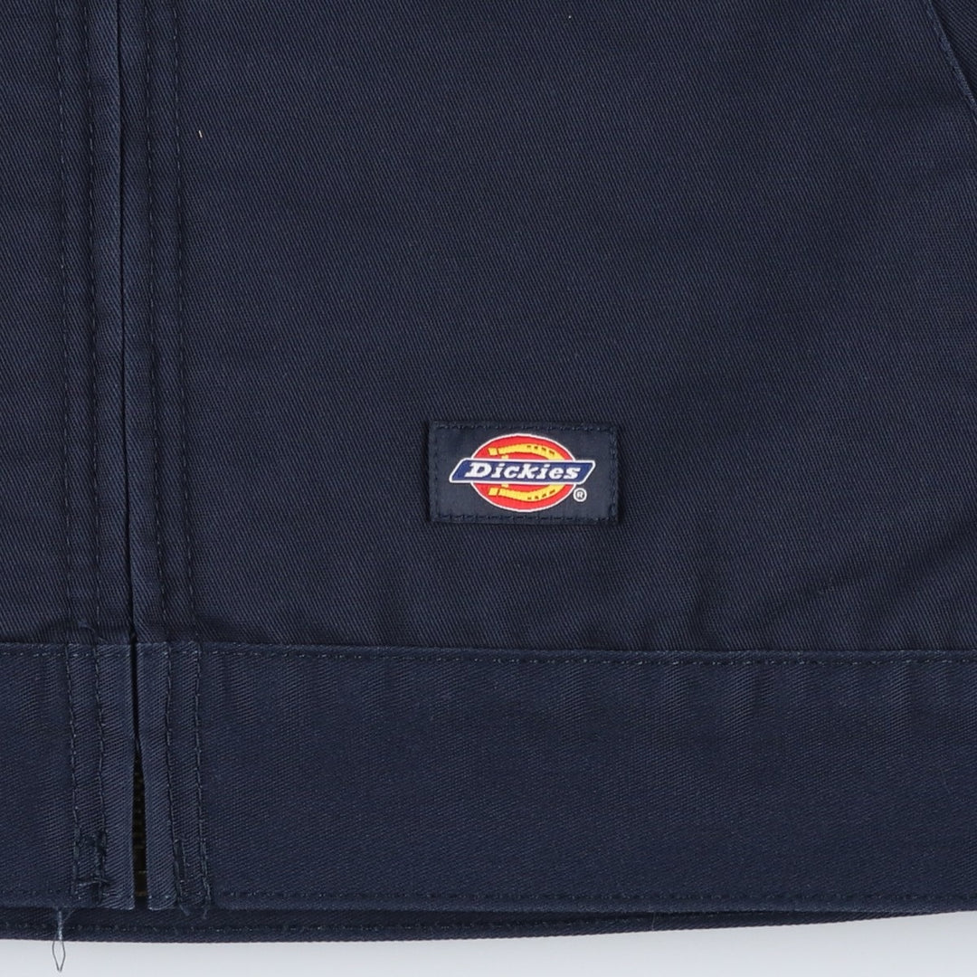 Dickies Padded Eisenhower Jacket Work Jacket Men's Size L polyester navy blue type Vintage Second Hand