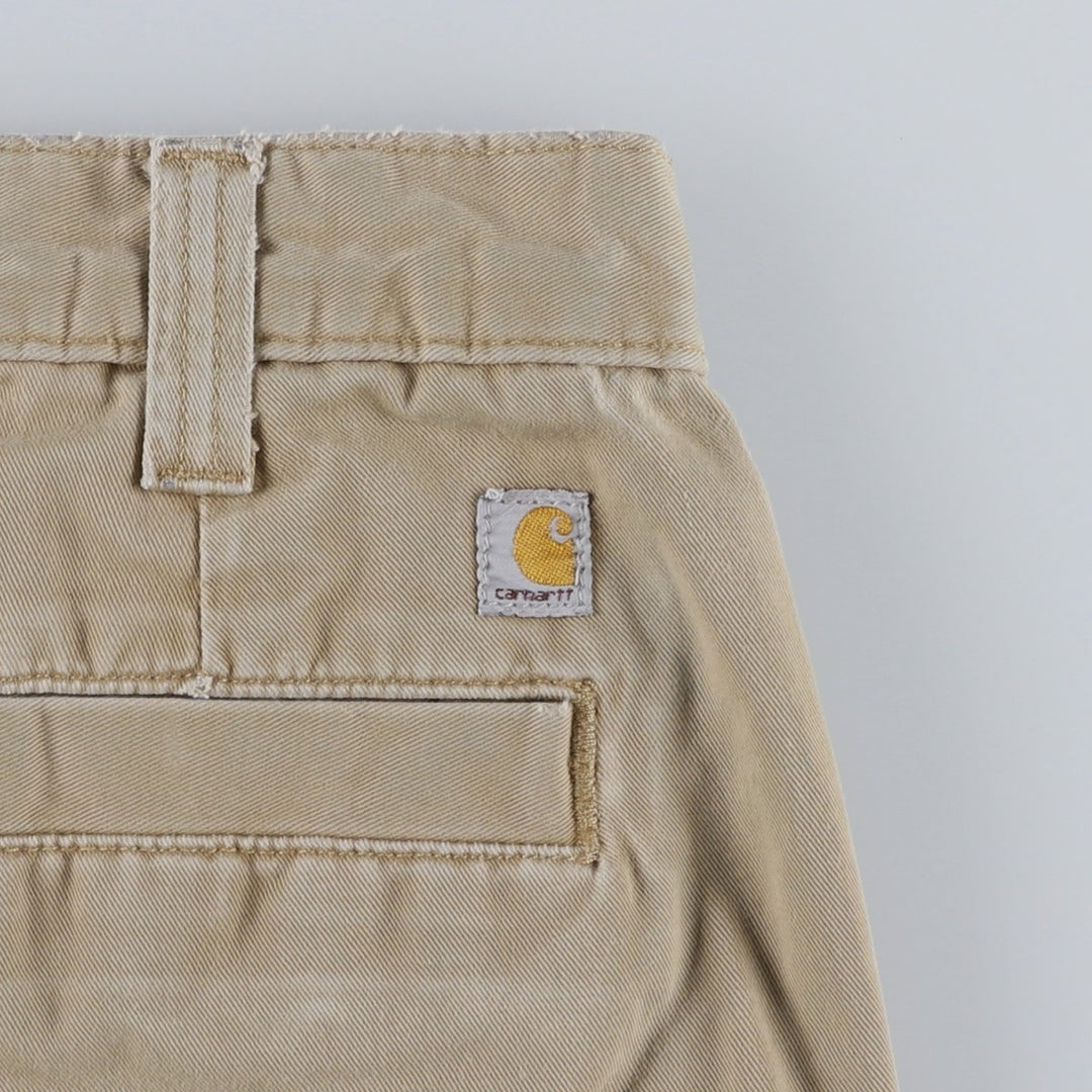 Carhartt Work Pants Men's W36 unclear Beige type Vintage Second Hand