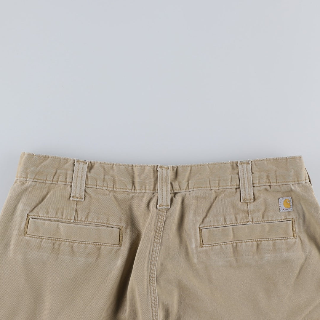 Carhartt Work Pants Men's W36 unclear Beige type Vintage Second Hand