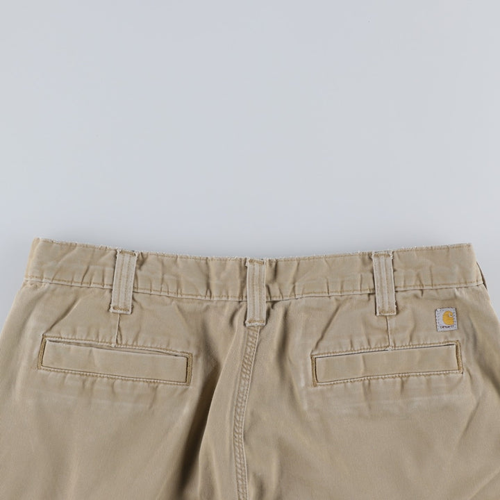 Carhartt Work Pants Men's W36 unclear Beige type Vintage Second Hand