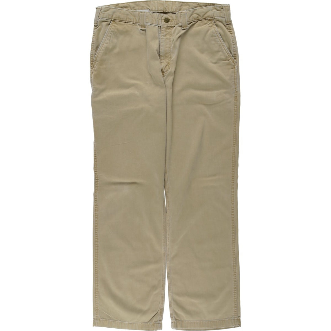 Carhartt Work Pants Men's W36 unclear Beige type Vintage Second Hand