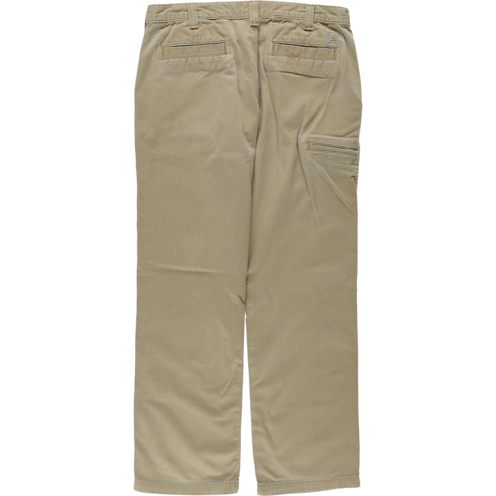 Carhartt Work Pants Men's W36 unclear Beige type Vintage Second Hand