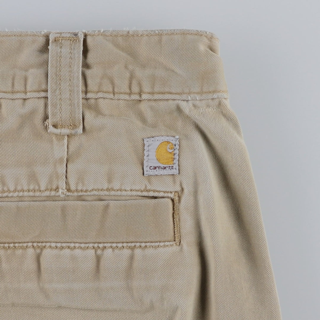 Carhartt Work Pants Men's W36 unclear Beige type Vintage Second Hand
