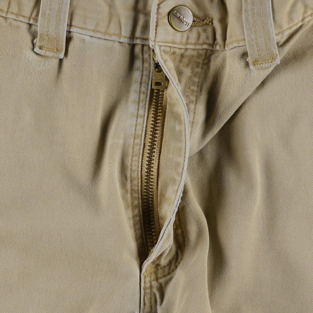Carhartt Work Pants Men's W36 unclear Beige type Vintage Second Hand