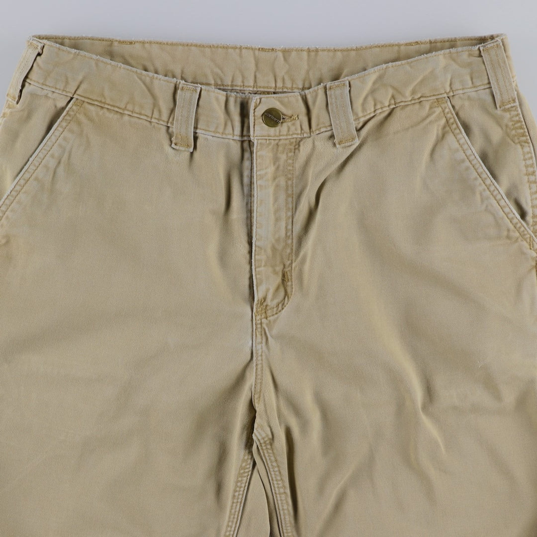 Carhartt Work Pants Men's W36 unclear Beige type Vintage Second Hand