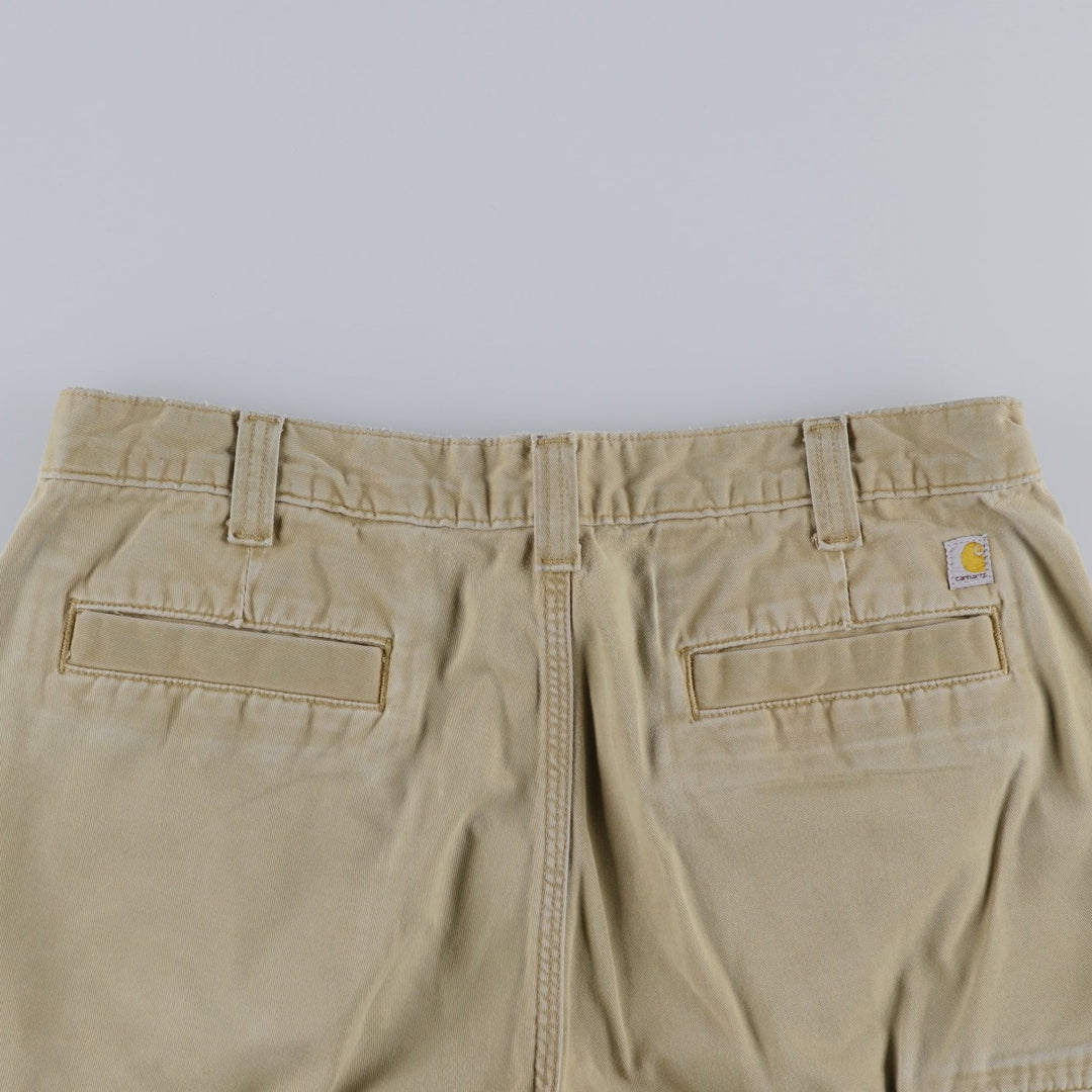 Carhartt Work Pants Men's W36 unclear Beige type Vintage Second Hand