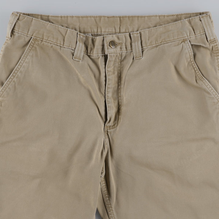 Carhartt Work Pants Men's W36 unclear Beige type Vintage Second Hand