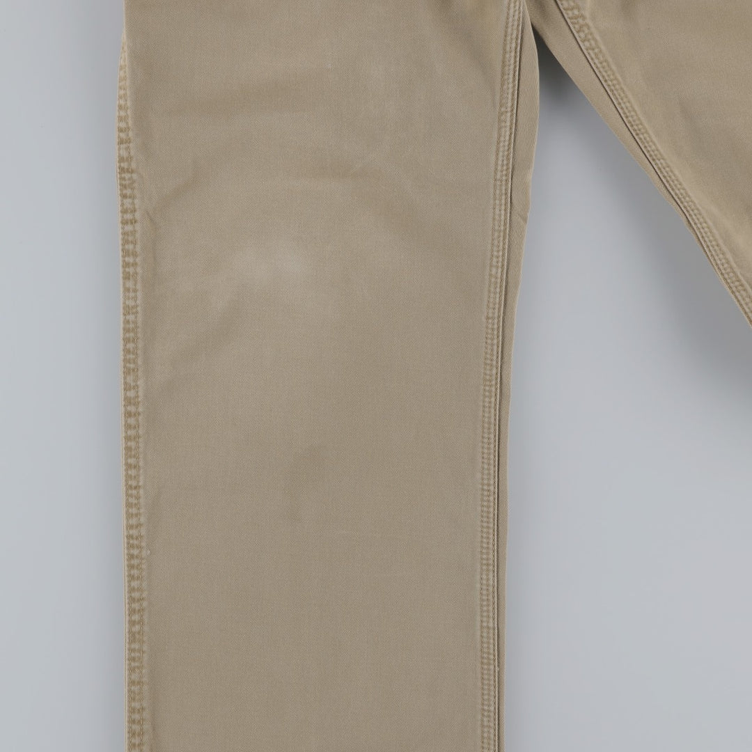 Carhartt Work Pants Men's W36 unclear Beige type Vintage Second Hand