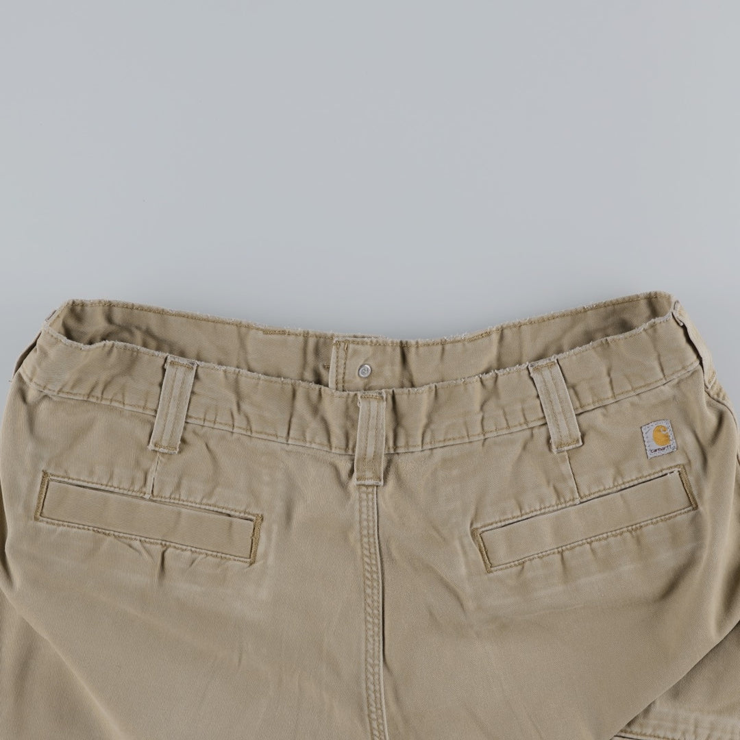Carhartt Work Pants Men's W36 unclear Beige type Vintage Second Hand