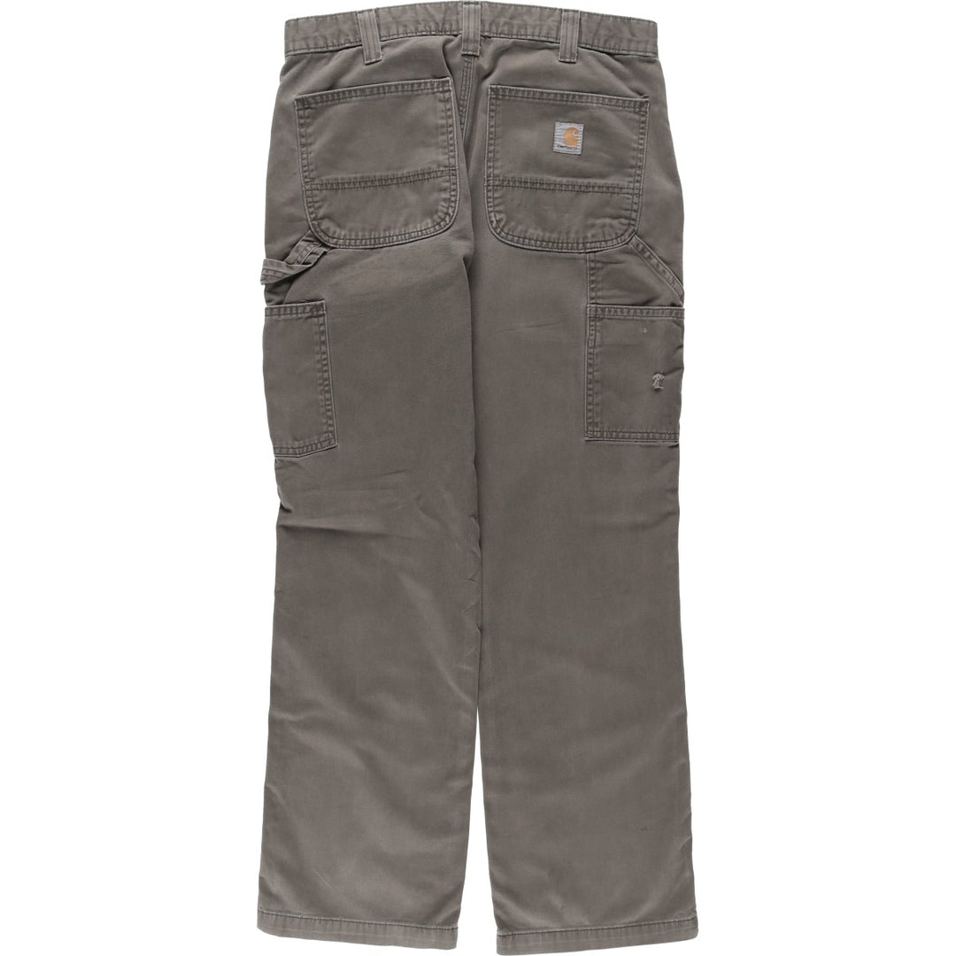 Carhartt Relaxed Fit Work Pants, Men's, equivalent to size W32 cotton Khaki type Vintage Second Hand