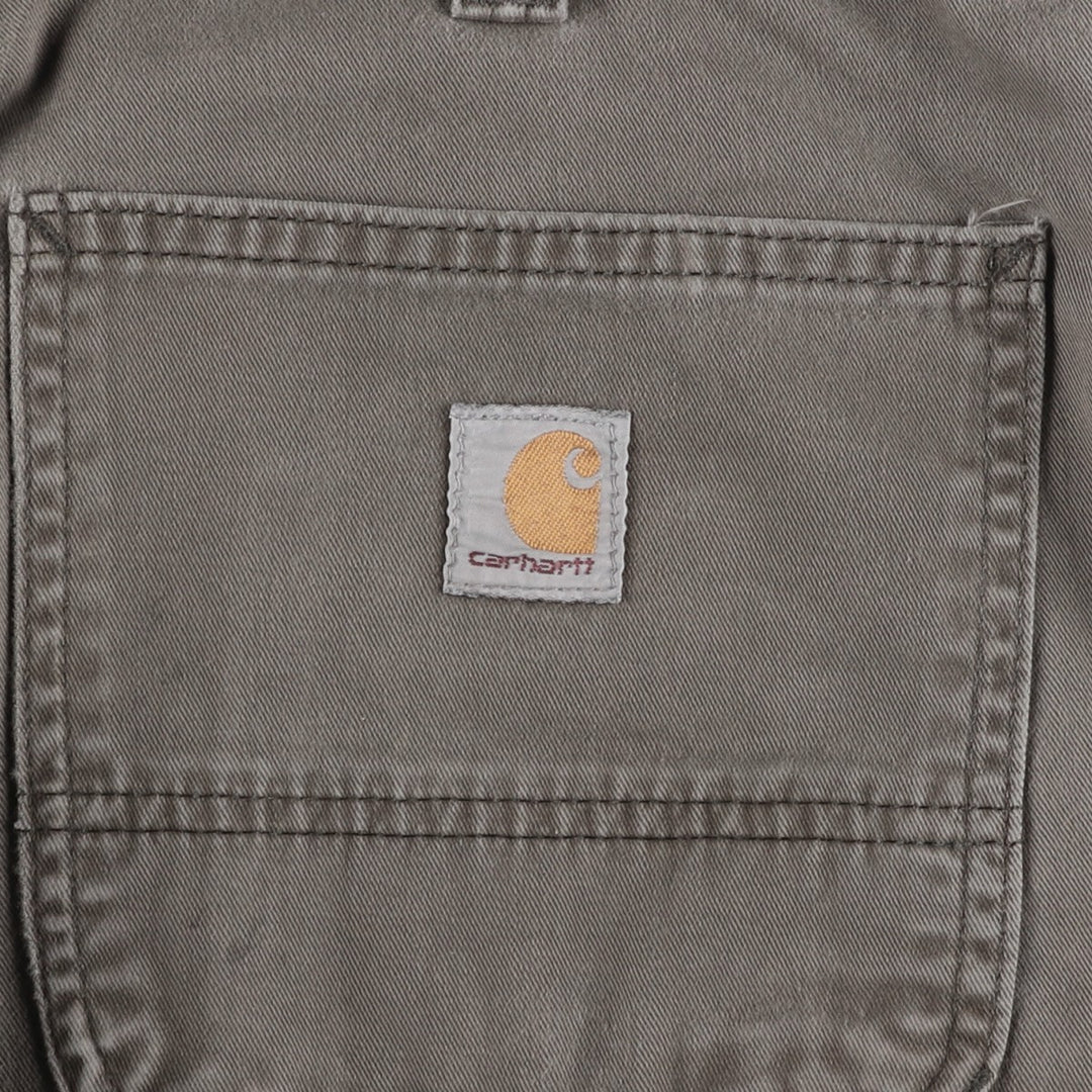 Carhartt Relaxed Fit Work Pants, Men's, equivalent to size W32 cotton Khaki type Vintage Second Hand