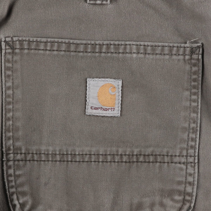 Carhartt Relaxed Fit Work Pants, Men's, equivalent to size W32 cotton Khaki type Vintage Second Hand
