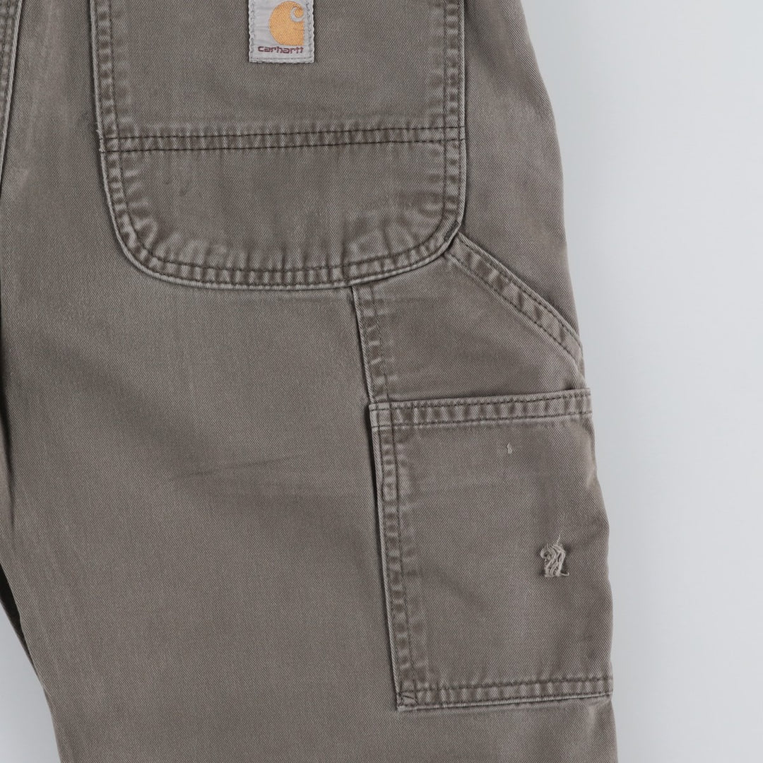Carhartt Relaxed Fit Work Pants, Men's, equivalent to size W32 cotton Khaki type Vintage Second Hand