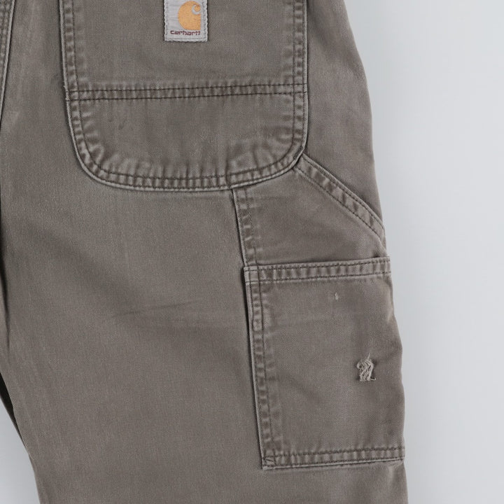 Carhartt Relaxed Fit Work Pants, Men's, equivalent to size W32 cotton Khaki type Vintage Second Hand