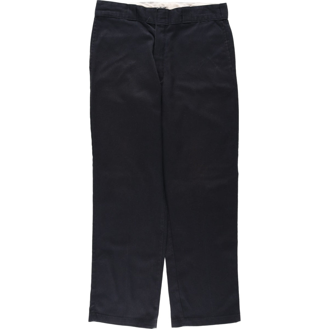 Dickies 874 Original Fit Work Pants, Men's, Size W34 polyester black type Vintage Second Hand