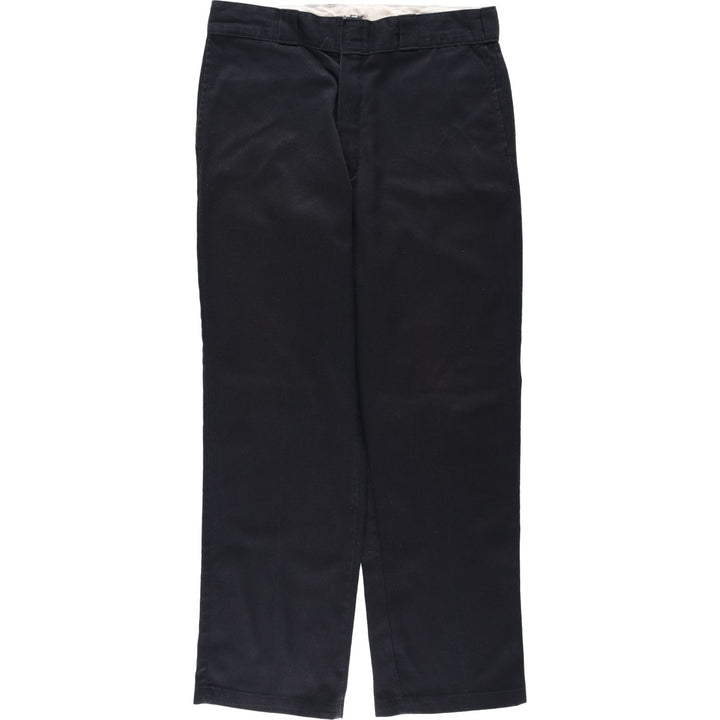 Dickies 874 Original Fit Work Pants, Men's, Size W34 polyester black type Vintage Second Hand
