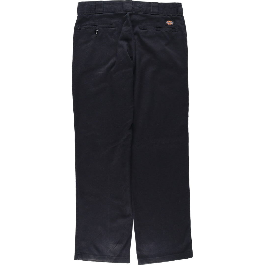 Dickies 874 Original Fit Work Pants, Men's, Size W34 polyester black type Vintage Second Hand