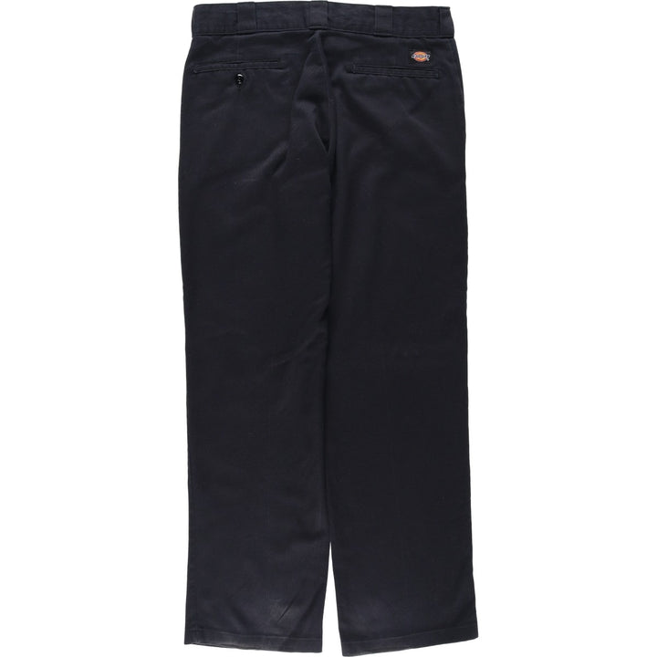 Dickies 874 Original Fit Work Pants, Men's, Size W34 polyester black type Vintage Second Hand
