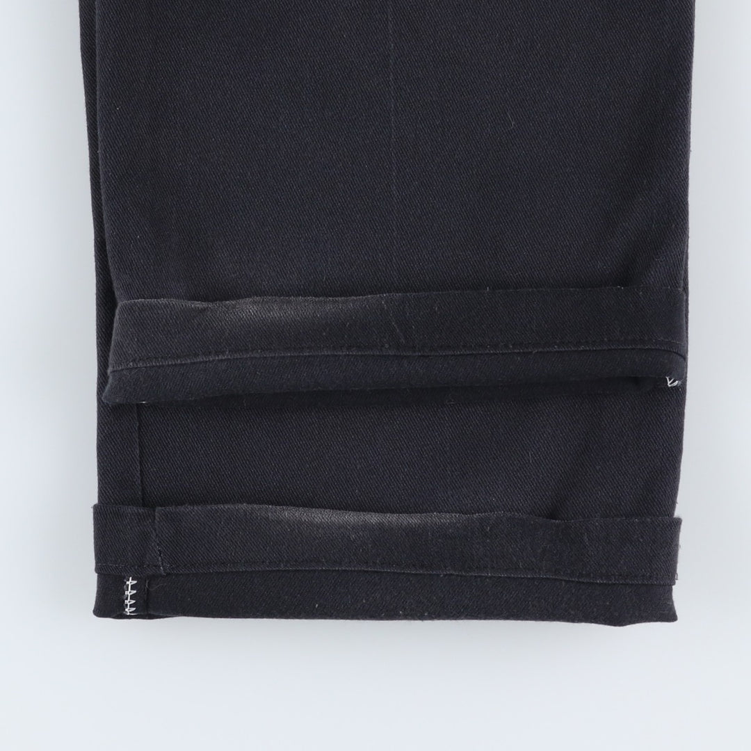 Dickies 874 Original Fit Work Pants, Men's, Size W34 polyester black type Vintage Second Hand