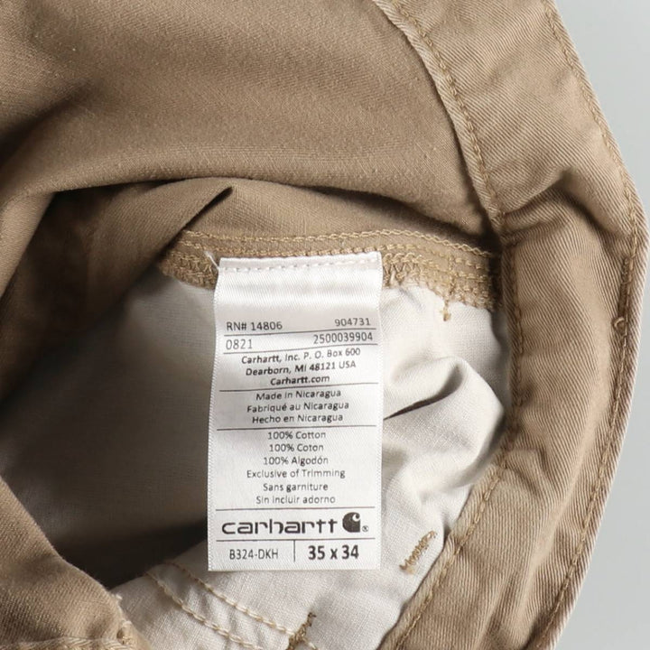 Carhartt Painter Pants, Men's, Size W35 cotton beige type brown Vintage Second Hand