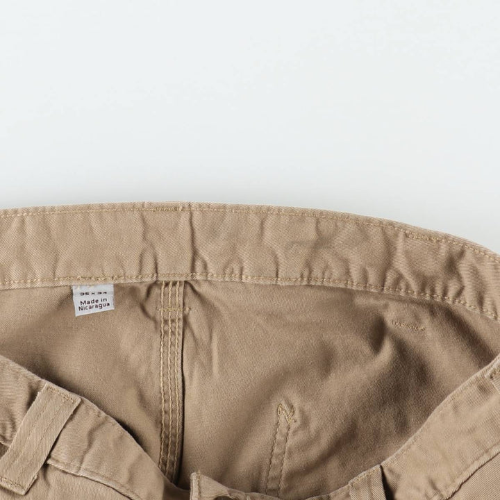 Carhartt Painter Pants, Men's, Size W35 cotton beige type brown Vintage Second Hand