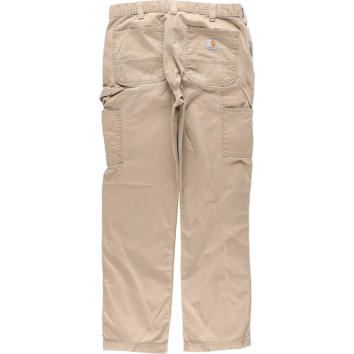 Carhartt Relaxed Fit Painter Pants, Men's, W35 equivalent cotton Beige type Vintage Second Hand