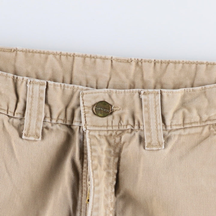 Carhartt Relaxed Fit Painter Pants, Men's, W35 equivalent cotton Beige type Vintage Second Hand