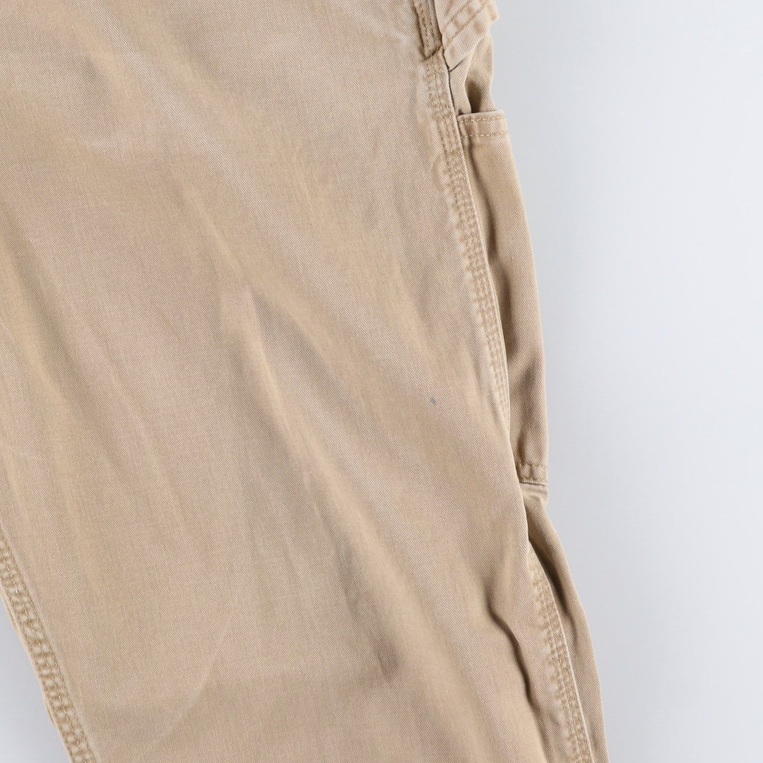 Carhartt Relaxed Fit Painter Pants, Men's, W35 equivalent cotton Beige type Vintage Second Hand