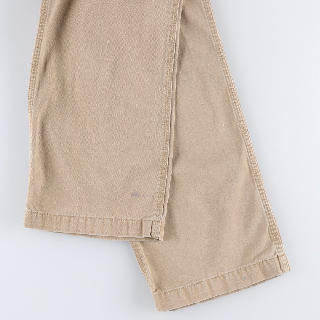 Carhartt Relaxed Fit Painter Pants, Men's, W35 equivalent cotton Beige type Vintage Second Hand