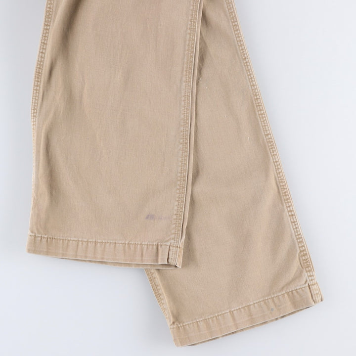 Carhartt Relaxed Fit Painter Pants, Men's, W35 equivalent cotton Beige type Vintage Second Hand