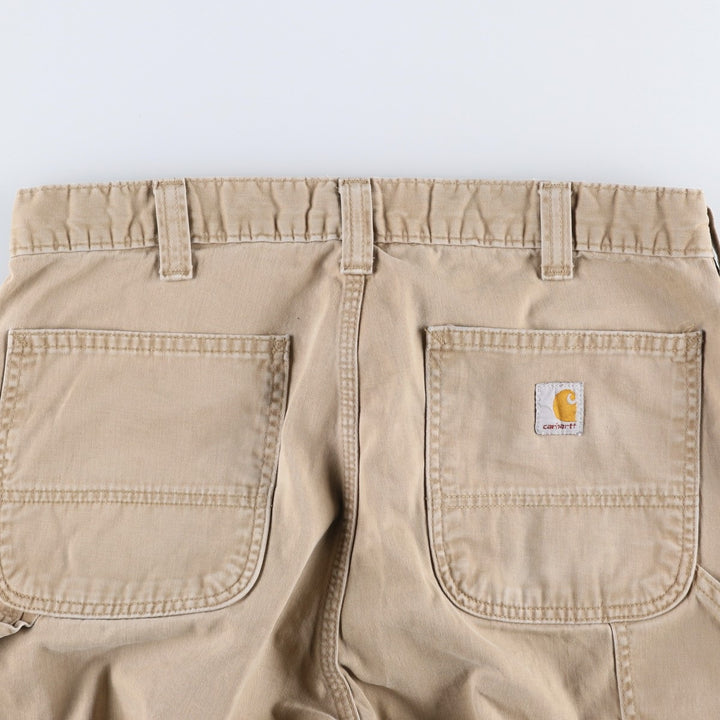 Carhartt Relaxed Fit Painter Pants, Men's, W35 equivalent cotton Beige type Vintage Second Hand
