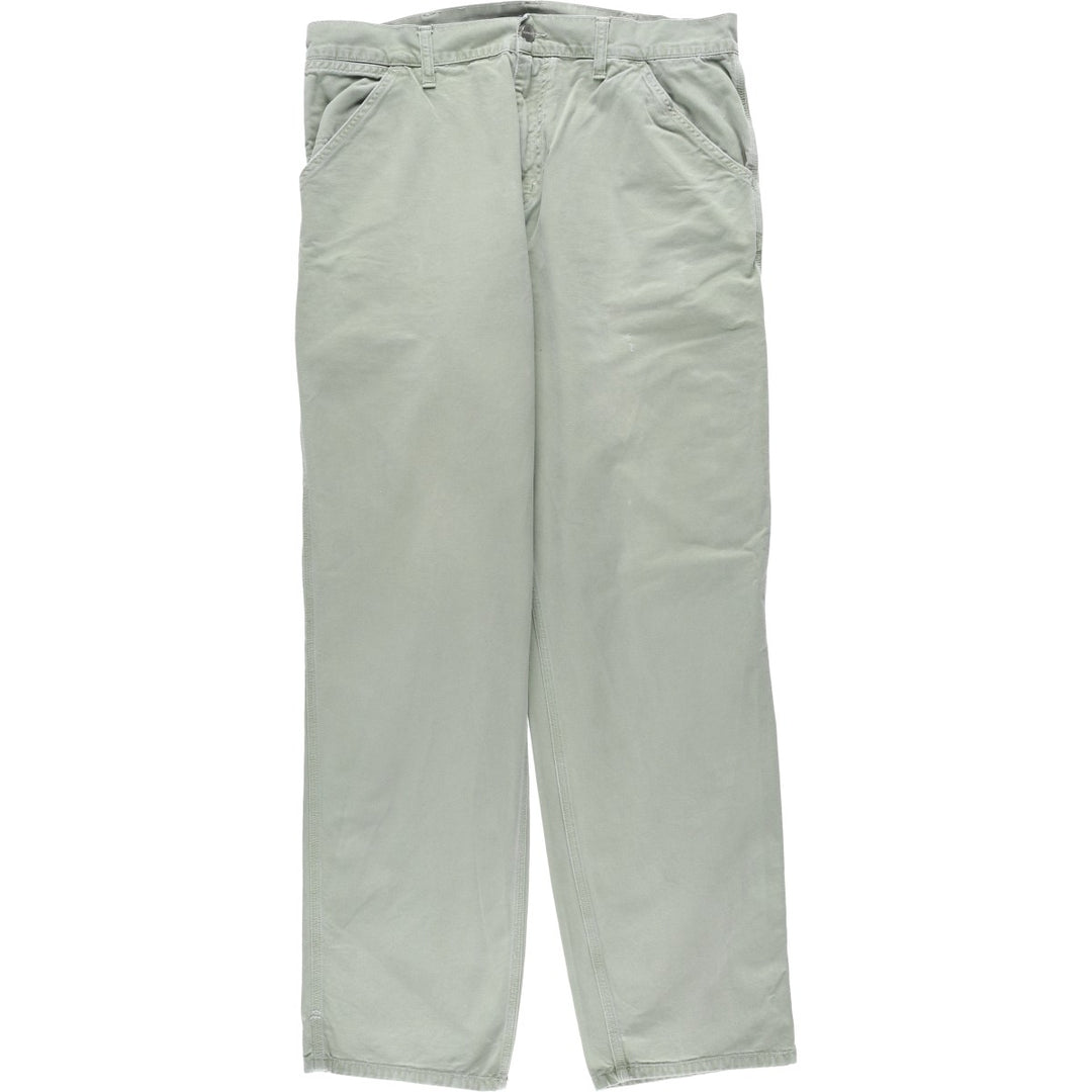Carhartt Painter Pants, Men's, Size W36 cotton Khaki type Vintage Second Hand