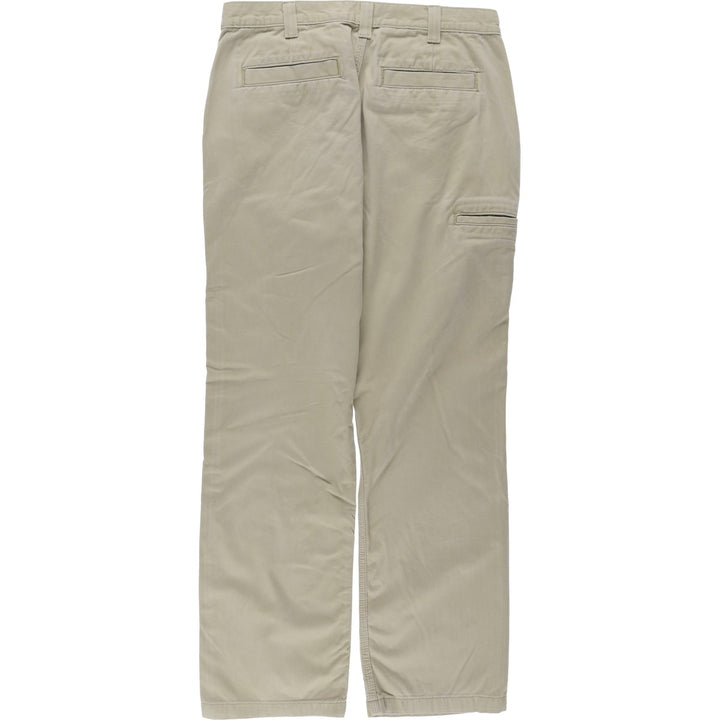 Carhartt Relaxed Fit Work Pants, Men's, Size 34 cotton Beige type Vintage Second Hand