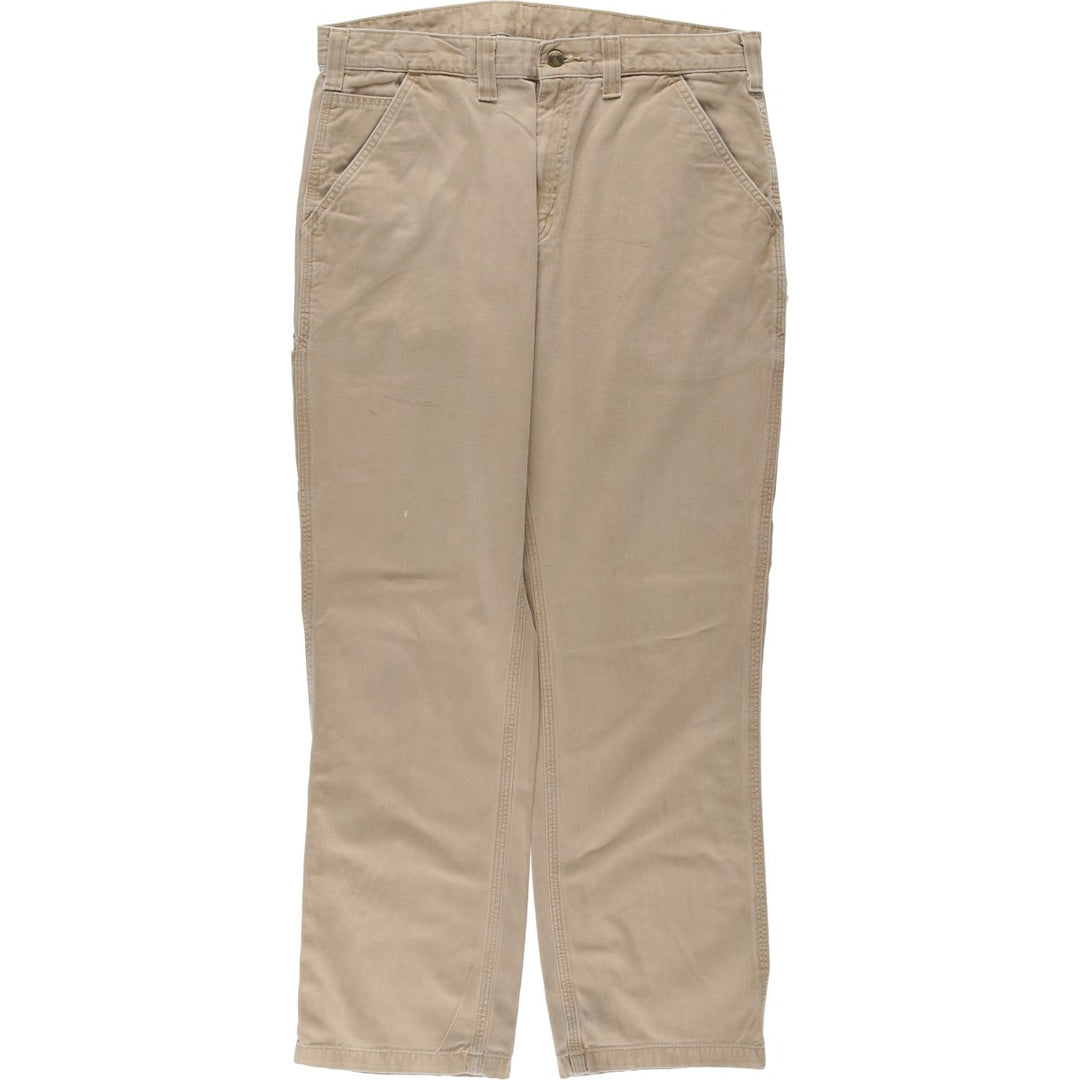 Carhartt Relaxed Fit Painter Pants, Men's, Size 36 cotton Beige type Vintage Second Hand